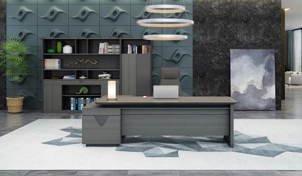 办公台桌大班台工作台厂家 鸿泰名老板桌生产