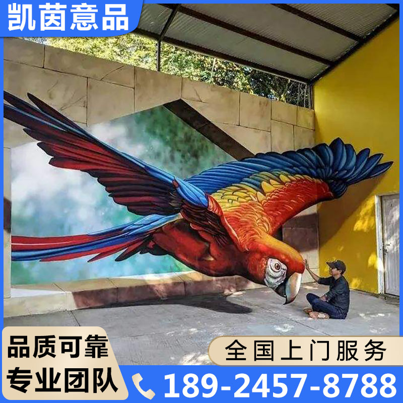 壁画彩绘品质可靠 诚信经营