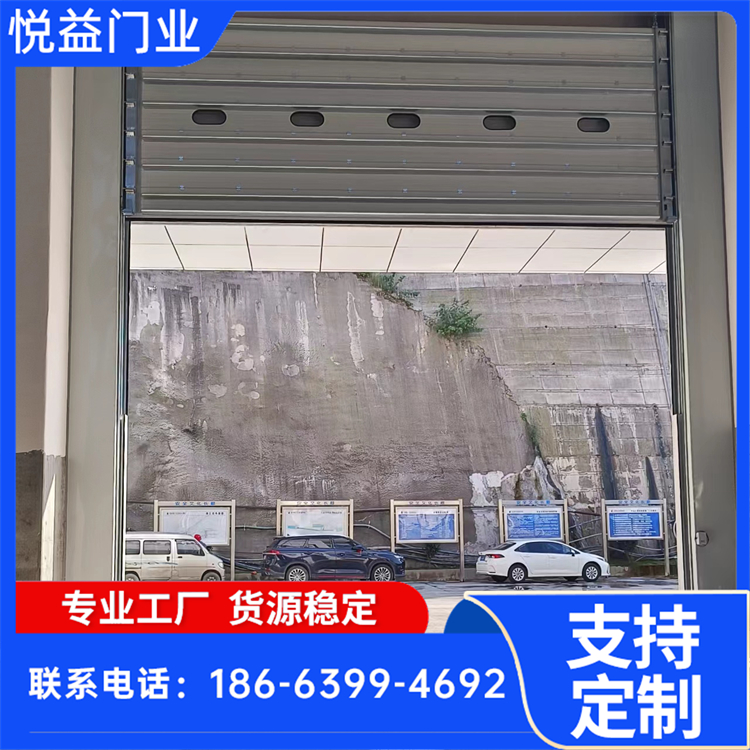 工业提升门 电动开启 外形美观抗弯性能好 做工成熟 悦益门业