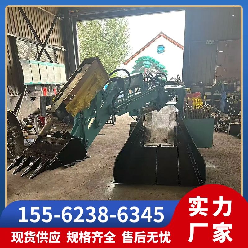 名舜机械矿用履带扒渣机证书双认证 斜坡上料快 回转速度快