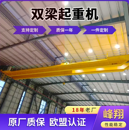 岳峰起重双梁起重机 5吨电动行车车间用航吊天车