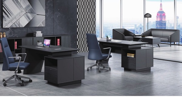 老板办公桌椅组合 经理主管台 简约现代办公室家具办公台桌