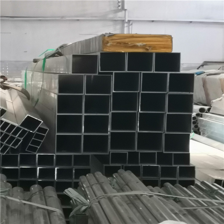 6063铝方管  5052  6061  5754铝方管加工定制