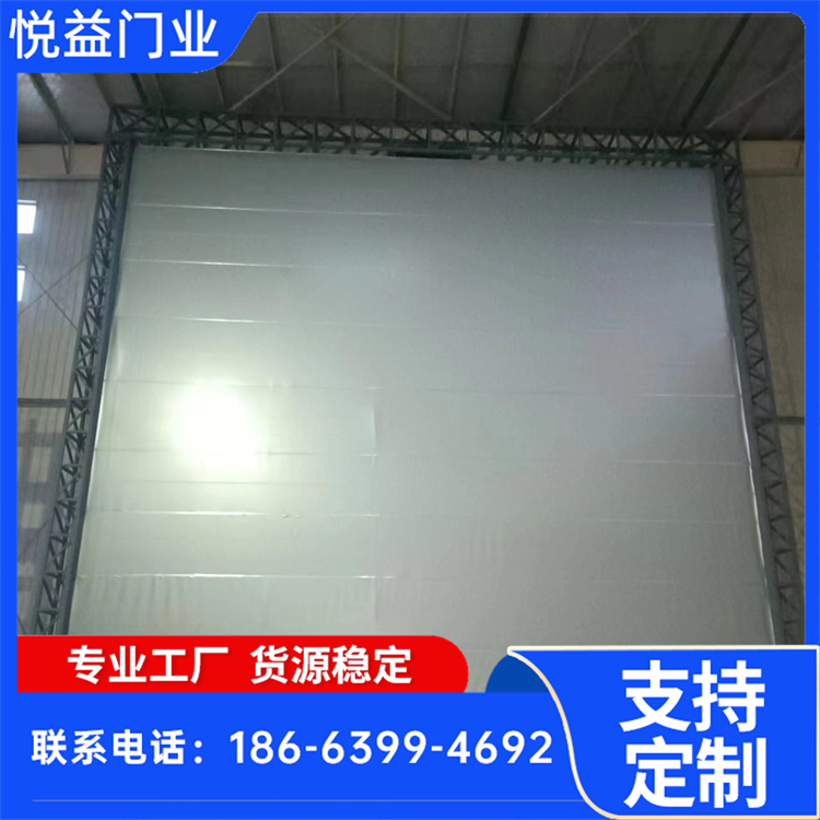 煤库大型厂房升降 平稳卷帘门背带门 快速堆积门 可来图加工