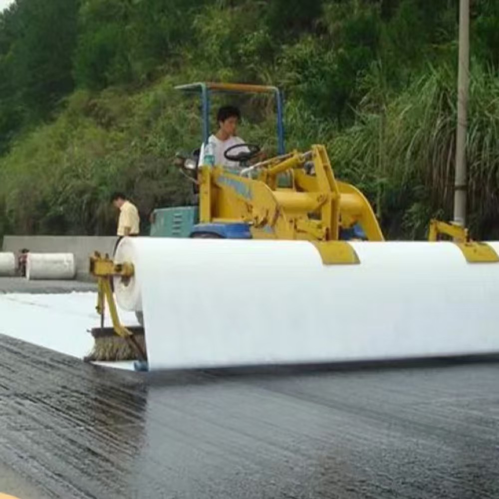 蓄水池长丝土工布 公路养护无纺布 耐腐蚀 支持定制
