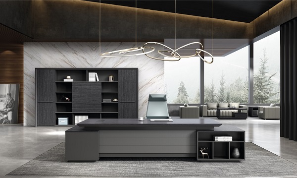 厂家专业定制办公台桌经理桌椅 鸿泰名老板桌工作台定制