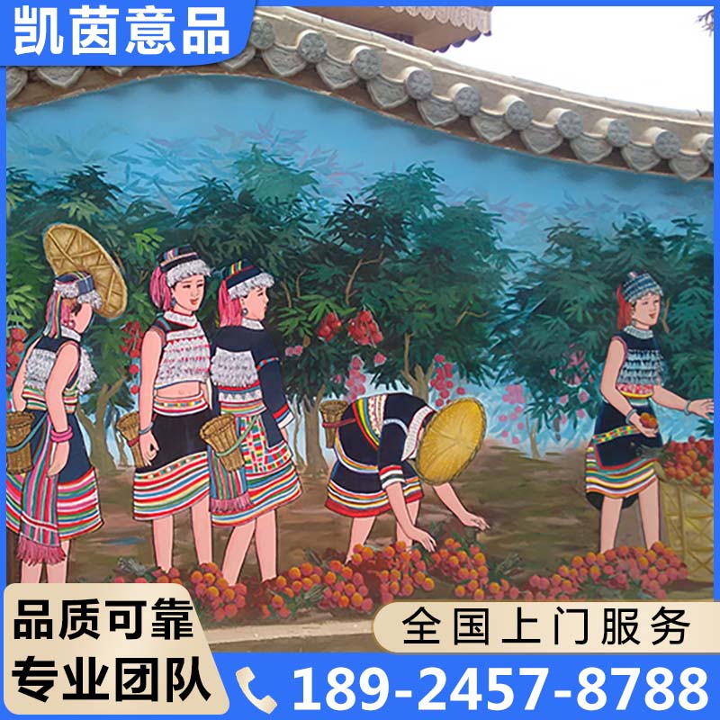 文化墙彩绘源头厂家，规格齐全
