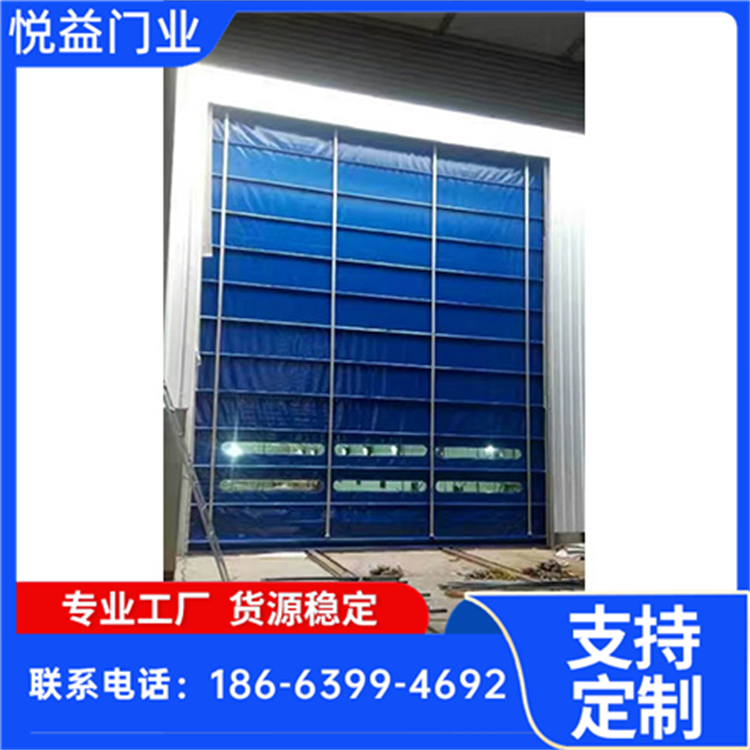煤库大型厂房升降 平稳卷帘门背带门 快速堆积门 可来图加工