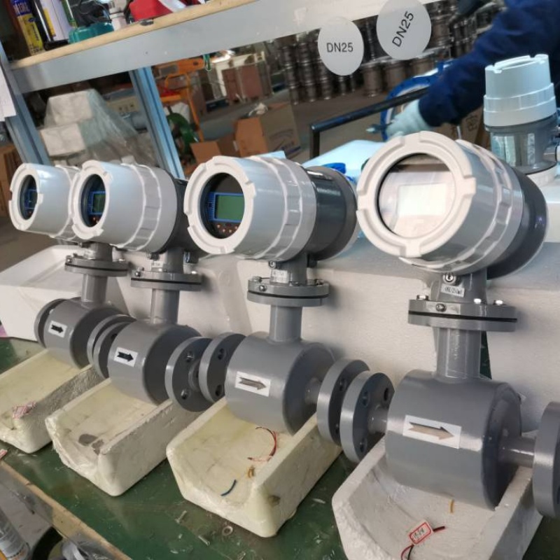电磁流量计 工业污水分体式一体式液体流量 智能防腐防爆