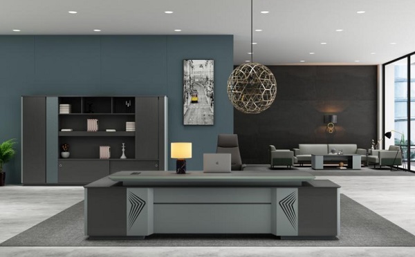 厂家专业定制办公台桌经理桌椅 鸿泰名老板桌工作台定制