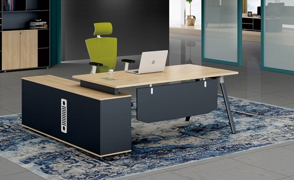 厂家专业定制办公台桌经理桌椅 鸿泰名老板桌工作台定制