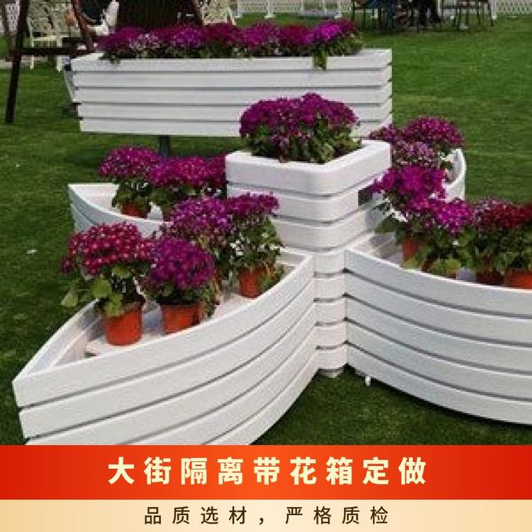 定制防腐木移动花箱 鑫志诚品牌 户外绿化优选