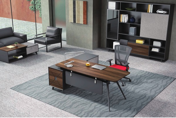 老板办公桌椅组合 经理主管台 简约现代办公室家具办公台桌
