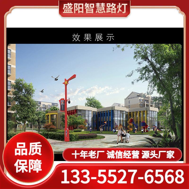 智慧路灯 品质保障 十年老厂