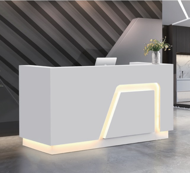 木制前台接待台定做 鸿泰名办公家具专业生产设计