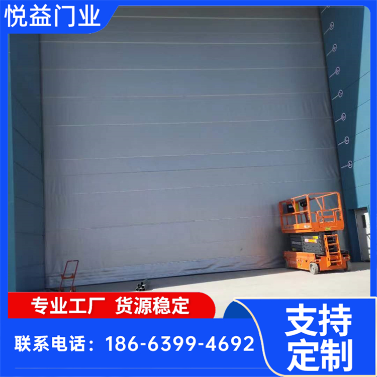 煤库大型厂房升降 平稳卷帘门背带门 快速堆积门 可来图加工